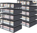 StorageRight Under Bed Storage Bags, 10 Pack, Comforters, Blankets and Seasonal by StorageRight