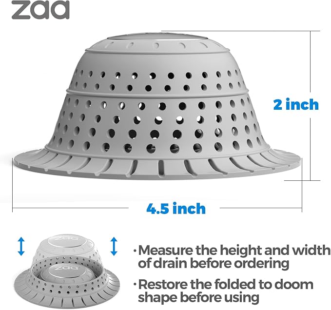 Shower Drain Hair Catcher Bathtub Drain Strainer Sink Drain Protector | - Image 6