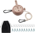 32 FT Portable Travel Clothesline, Retractable Camping Clothesline by Unknown