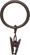 Kenney 5/8 In. To 3/4 In. Clip Curtain Ring by Kenney