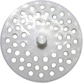 LASCO 02-4021 White Plastic Disposal Sink Strainer Fits Most by LASCO
