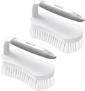 Scrub Brush for Cleaning Comfort Grip Shower Scrubber Flexible Stiff Bristles by Amazer