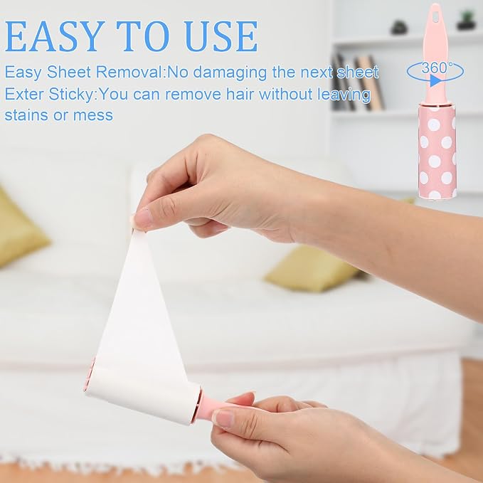Hushee 24 Pcs Mini Lint Rollers - Image 4