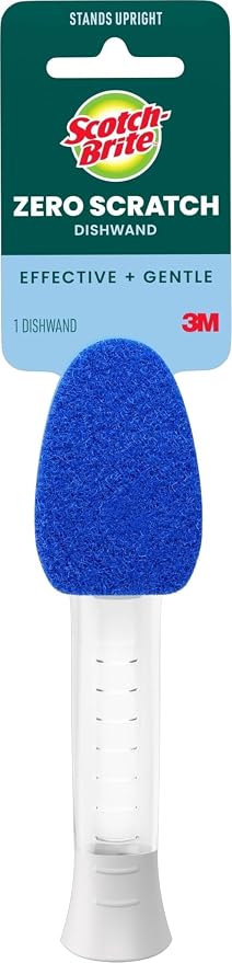 Scotch-Brite Zero Scratch Dishwand, 1 Wand | Dishwasher-Safe Scrub Wand by Unknown