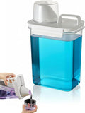 61oz Leak-Proof Laundry Detergent Dispenser, Double Sealed Refillable Container by Unknown