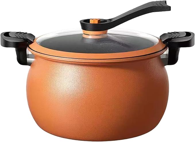 Pressure Pot - Slow Rice Cooker, Non-Stick Large-Capacity Cookware For Meal Preparation, Appliance With Transparent Cover, Kitchen Supplies, Device For Cooking, Canning, Steaming And Restaurant Use