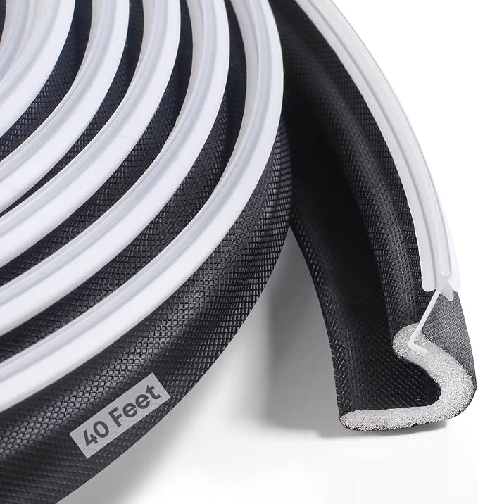 Litaibai 40 ft Kerf Weather Stripping Door Seal by Litaibai