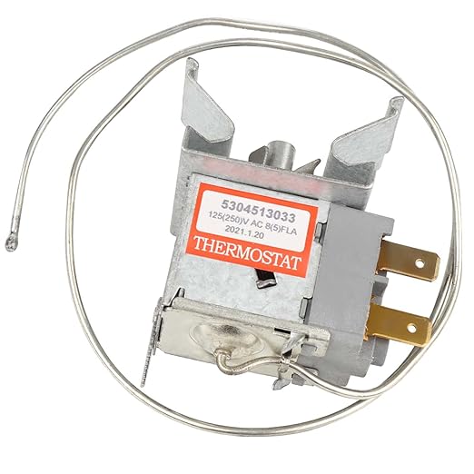 5304513033 Refrigerator Temperature Control Thermostat by Seentech - Compatible with Frigi-daire Kenmore - Repalces: 297216037 5304503436 216715200 297216033