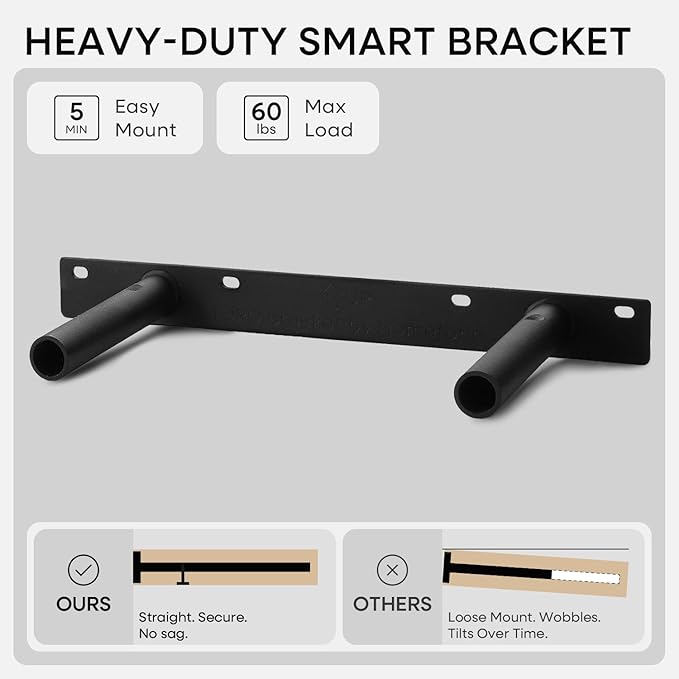 Homeforia 16 inch Oak Floating Shelf, High End Solid Real Wood 16inch Small Floating Shelves for Wall Mounted, Honey Oak Wooden 16in Floating Shelves, Heavy Duty Bracket, 16 X 6.5 X 1.75 in, Set of 2