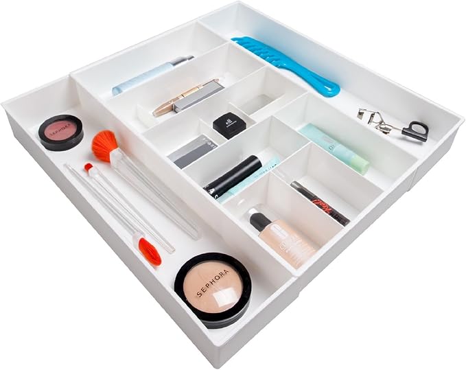 Dial Industries Expandable Vanity Drawer Makeup Organizer Desk Storage Tray | - Image 5