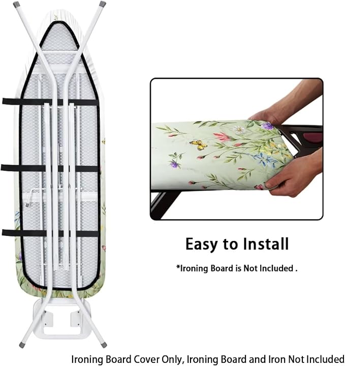 Fashion Ironing Board Covers Standard Size 15x54, Stain Resistant, Snug Fit - Image 5