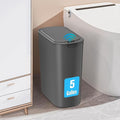 Cesun 5 Gallon Automatic Bathroom Trash Can by Cesun