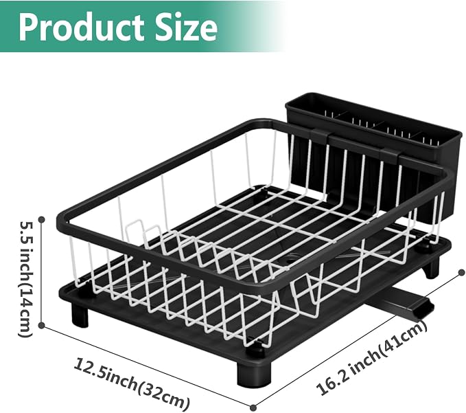 Hiviweer Space-Saving Dish Drying Rack - Image 5