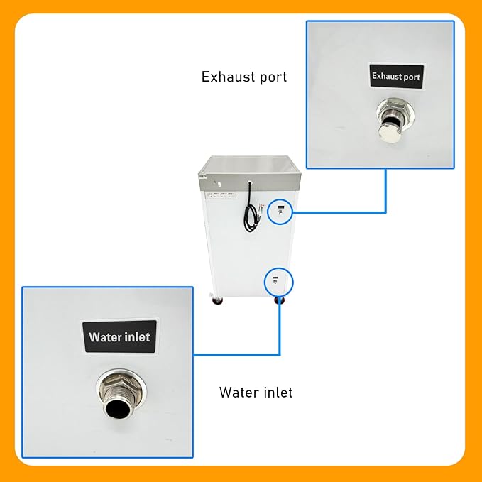 220V 3PH Commercial Intelligent Electric Steaming Cabinet 8 Tray Rice Steaming Box 9KW for Canteens Restaurants Learning Catering Factories Hotels