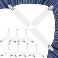 Adjustable Bed Sheet Straps, Elastic Fasteners by Unknown
