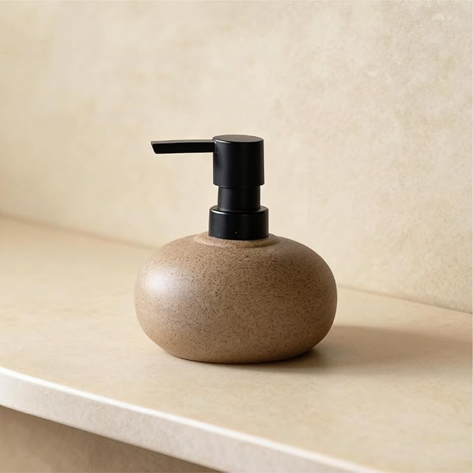 10oz Ceramic Hand Soap Dispenser, Elegant Liquid Soap Dispenser - Image 5