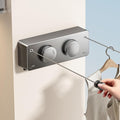 MUSTORN Retractable Clothesline Indoor, Non-Sagging Twin Clothes Line by MUSTORN