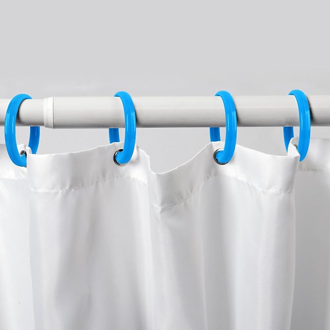 Blue Shower Curtain Hooks - Image 5