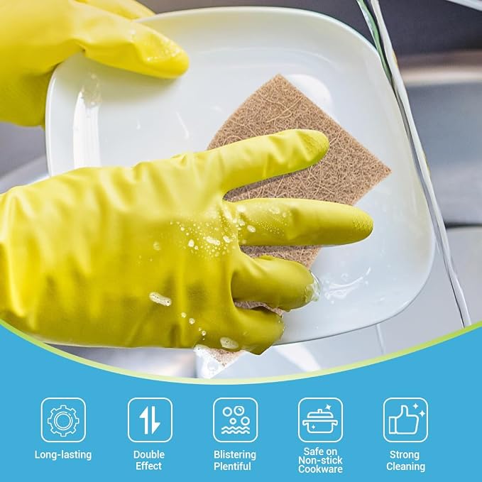 AIDEA Sponges Kitchen, Non Scratch Dish Sponges | Natural Sponge - Image 5
