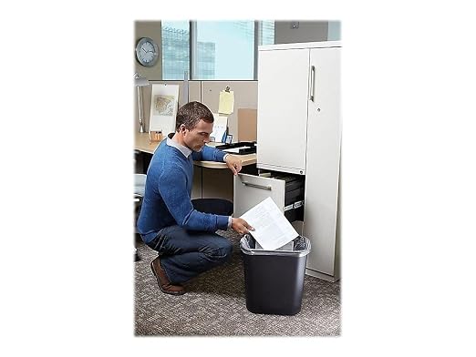 Rubbermaid Commercial Products Resin Wastebasket/Trash Can, 7-Gallon/28-Quart - Image 6