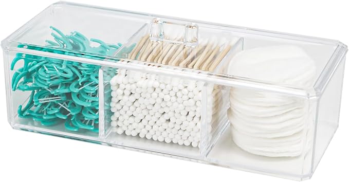 ZEXALOR Clear Bathroom Dresser Organizer by ZEXALOR