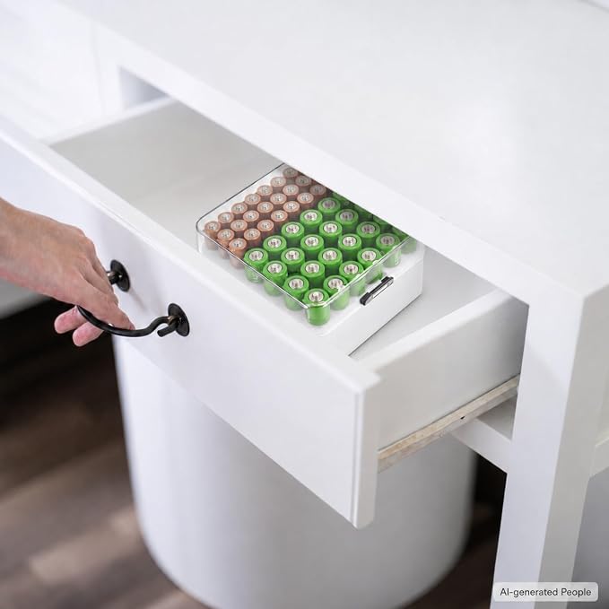 ALCYON Plastic Battery Organizer Storage Case - Image 6