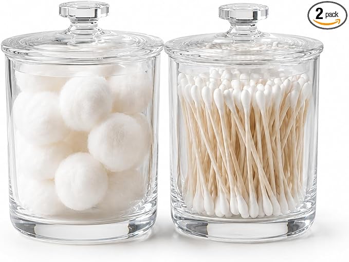 ForPro Clear Acrylic Apothecary Jars by ForProProfessionalCollection