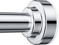 TEECK Shower Curtain Rod, 32-68 inch Adjustable Spring Tension Curtain Rod by HOME
