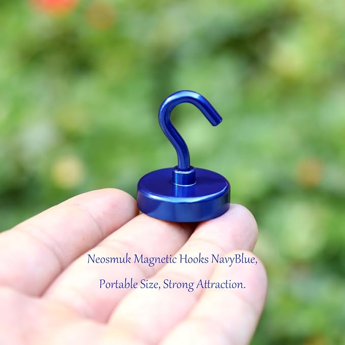Neosmuk Magnetic Hooks, 85lb Heavy Duty, 10 Pack - Image 3
