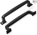 khtumeware 6 Pack 5 Inch Kitchen Cabinet Handles Matte Black Cabinet Pulls Black Drawer Pulls Kitchen Cabinet Hardware Kitchen Handles for Cabinets Cupboard Handles Drawer Handles