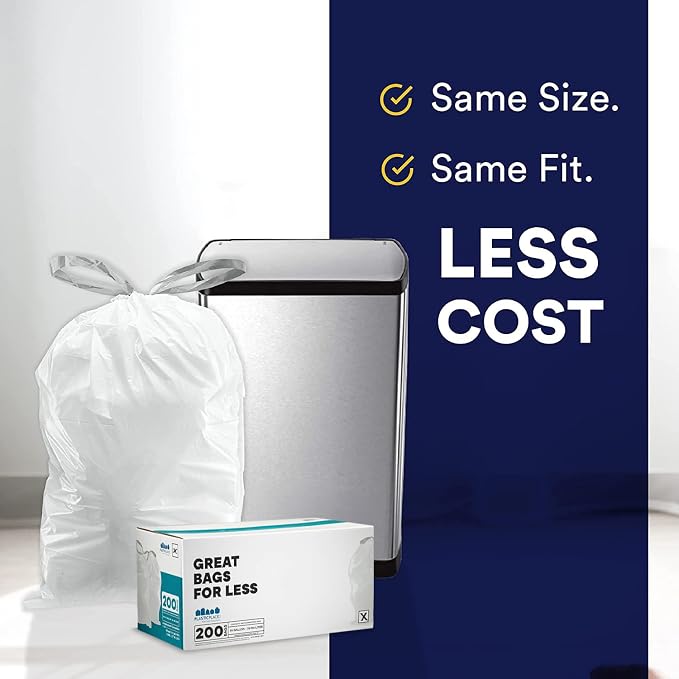 Plasticplace Custom Fit Trash Bags, Compatible - Image 5