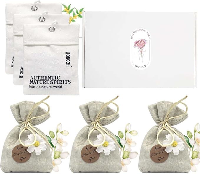 6-Pack Scented Sachets, Air Freshener Bags by Posinda