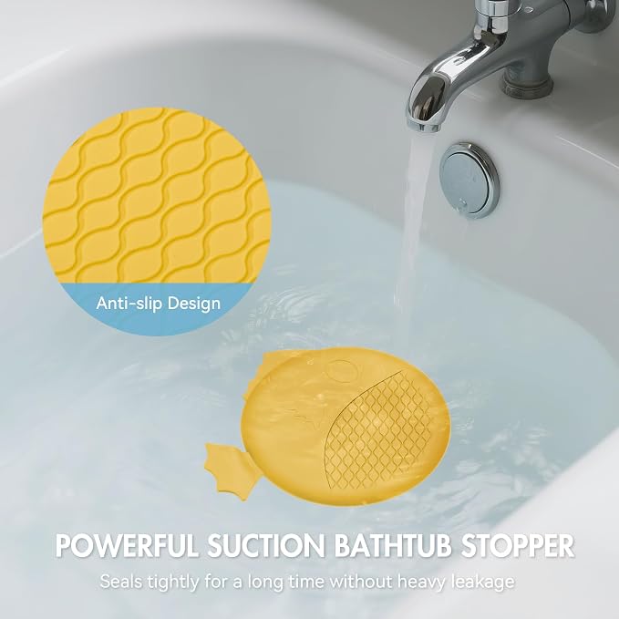 TRAPMATE Bathtub Drain Stopper & Shower Hair Catcher, Shower Drain - Image 2