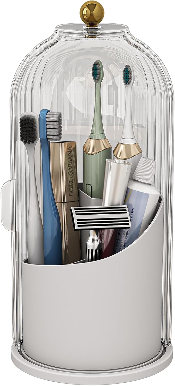 Toothbrush and Toothpaste Holders by Zufudo