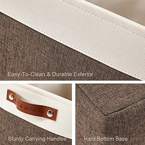 DECOMOMO Storage Bins, Large Fabric Storage Baskets - Image 6