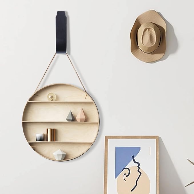 2 Pack Curtain Tiebacks Wood Curtain Holdbacks U Shaped Curtain Hooks Curtain - Image 6