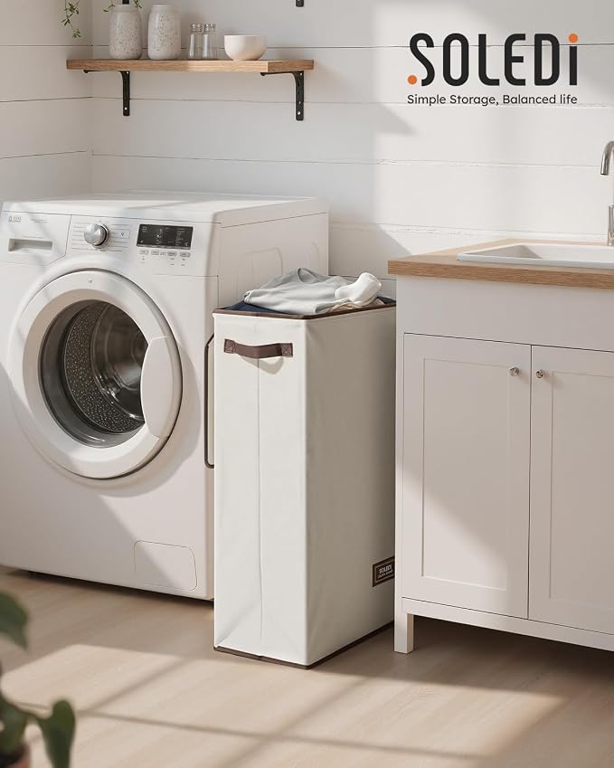 SOLEDI Slim Laundry Basket - Image 2