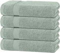 White Classic Green Bath Towels 27x54 Inch, Cotton Towel Set by WhiteClassic