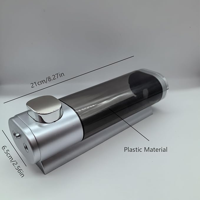 10oz/300ml Single Manual Wall Mounted Soap Dispenser - Image 6