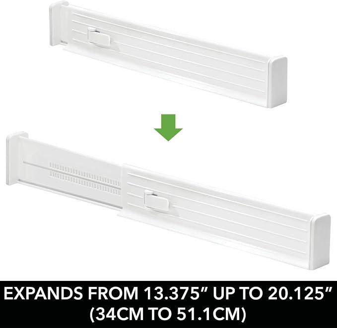 mDesign Expandable Dresser Drawer Divider - Image 5