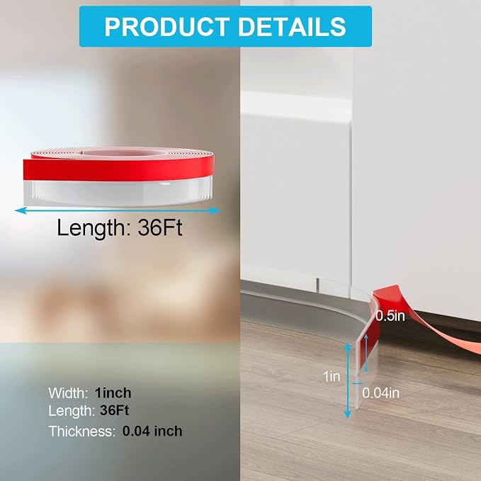 36FT Weather Stripping Door Seal - Image 5