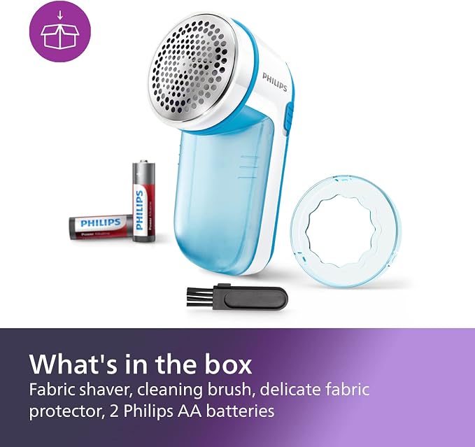 Philips Fabric Shaver, Removes Pills and Lint, Large Blade Surface, cleaning - Image 3