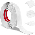 Wall Corner Protector Peel and Stick Corner Trim Molding Flexible Inside & Outside Wall Edge Guard Self Adhesive Moulding Trim for Edge Use, White, 1.6” W x 40’ L