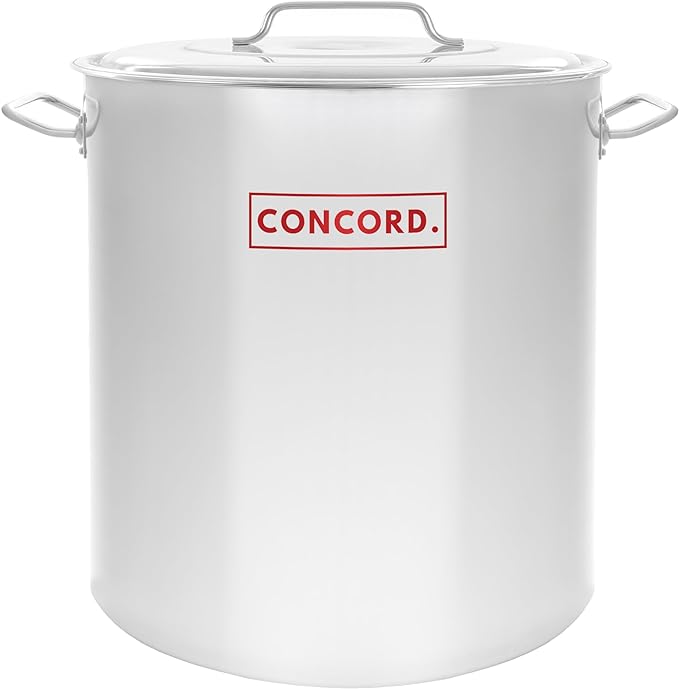 Concord 120 Quart Stainless Steel Stock Pot Cookware