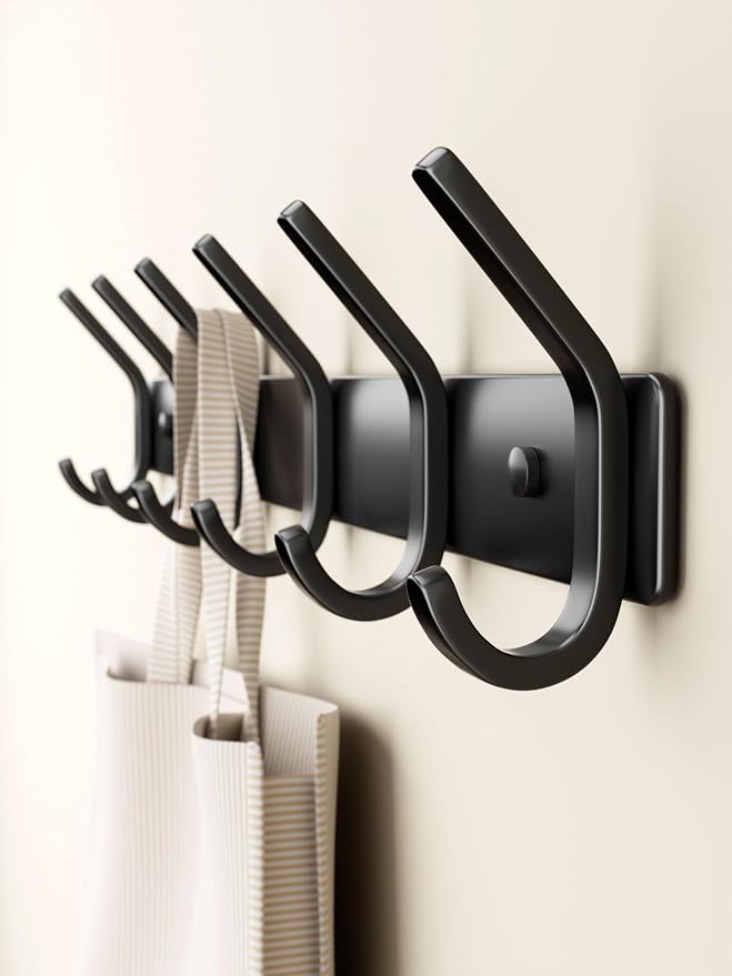Coat Rack Wall Mount Hooks by GWAAZXGZ