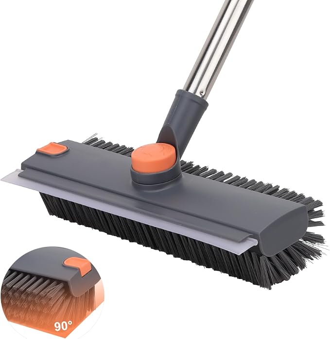 Floor Scrub Brush with 64" Long Handle by BeiLan