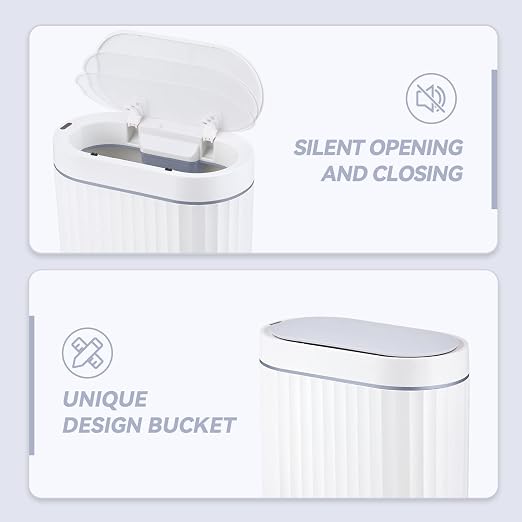 ELPHECO Bathroom Trash Can - Image 3