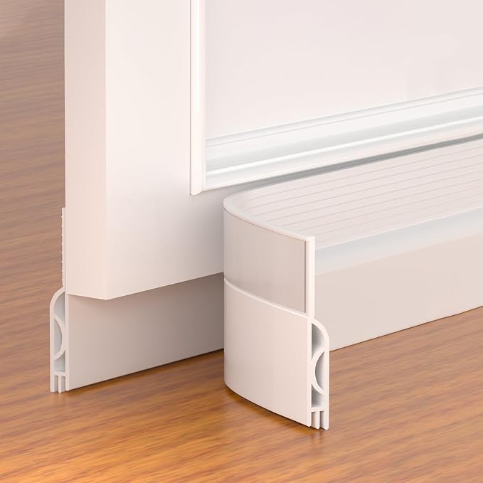 Door Draft Stopper, Adjustable Door Sweep by PUNDIN
