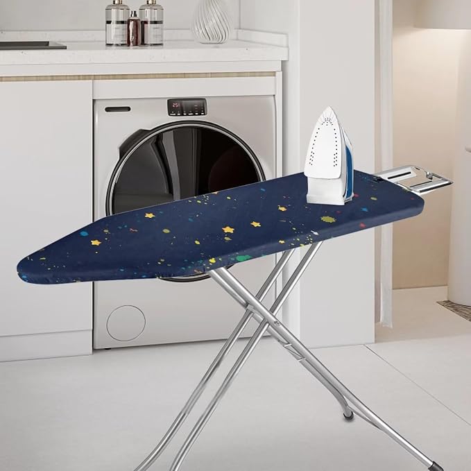 Ironing Board Covers Full Dustproof Stain Resistant Hook and Loop Fastener - Image 2