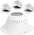 Bathtub Drain Strainer Silicone Bathroom Stopper Fixture Accessories | White by zaa